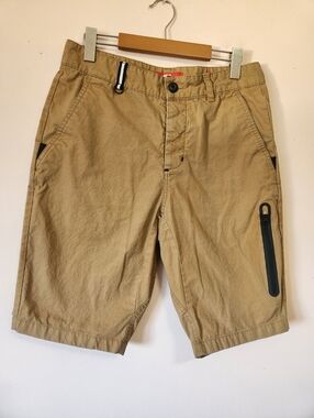 Nike Workwear Woven Utility Cargo Shorts Tan Khaki M 30 Gorpcore Retro Like New
